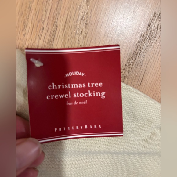 Pottery Barn Holiday Stockings - Red and Green - Picture 2 of 2